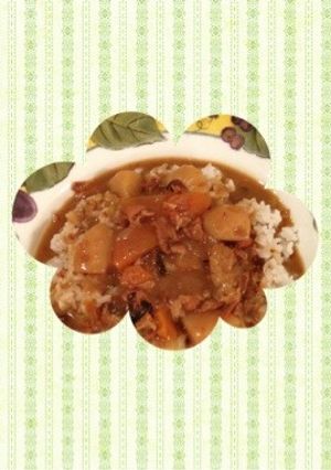 残りカレーで簡単ホワイトカレー-レシピのメイン写真