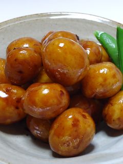 ころ芋(じゃがいも)の煮っころがし-レシピのメイン写真