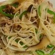 我が家の基本の焼きビーフン