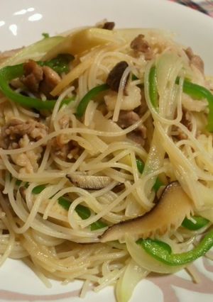 我が家の基本の焼きビーフン-レシピのメイン写真