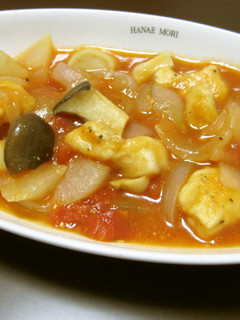 野菜たっぷり☆鶏むねの味噌トマトスープ-レシピのメイン写真