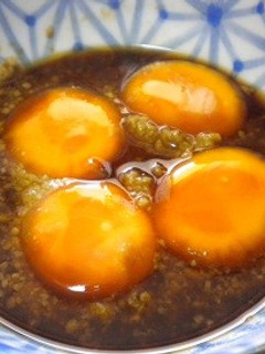 卵黄のしょうゆ麹漬け-レシピのメイン写真