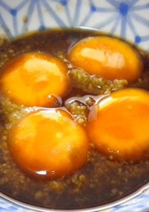 卵黄のしょうゆ麹漬け-レシピのメイン写真