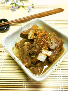 牛すじの甘味噌煮込み-レシピのメイン写真