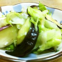 基本からアレンジまで！思わずつくりたくなる「なす キャベツ つけもの