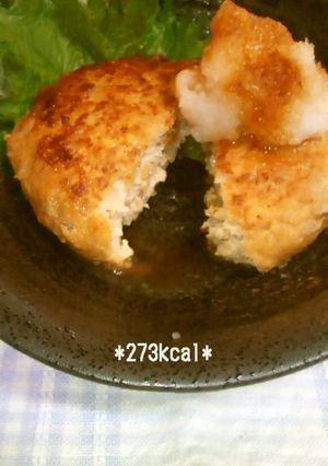 ヘルシー☆ふわ豆腐ハンバーグ★栄養士ママ-レシピのメイン写真
