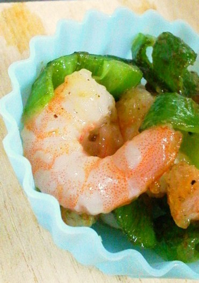 お弁当に♪お手軽エビ塩炒め☆-レシピのメイン写真