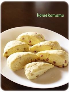 米粉入り*さっくり粒ジャムスコーン-レシピのメイン写真