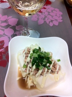 ツナのせ冷奴-レシピのメイン写真
