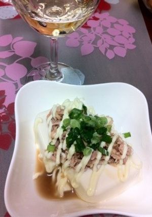 ツナのせ冷奴-レシピのメイン写真