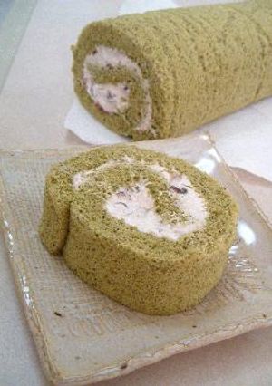 ほっこり和む＊簡単＊お抹茶ロール♪-レシピのメイン写真