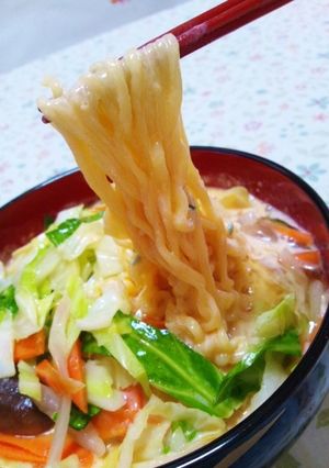 辛ラーメン☆カルボナーラ風-レシピのメイン写真