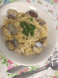 あさりのクリームパスタ-レシピのメイン写真