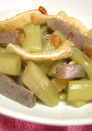 ✿ふきとコンニャクの煮物✿-レシピのメイン写真