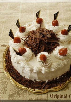 * ドイツのケーキ ❤ 黒い森のケーキ♪-レシピのメイン写真