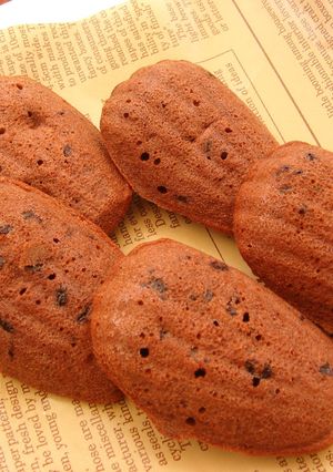 まぜまぜ♪ダブルチョコのマドレーヌ-レシピのメイン写真
