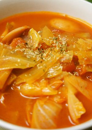 キャベツのトマトスープ-レシピのメイン写真