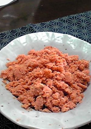 ふわふわ手作り鮭フレーク-レシピのメイン写真