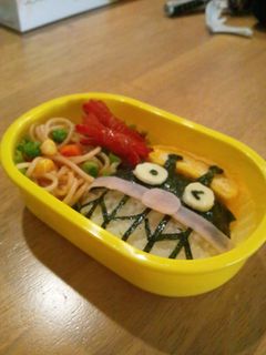 幼稚園キャラ弁☆バイキンマン-レシピのメイン写真