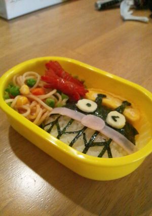 幼稚園キャラ弁☆バイキンマン-レシピのメイン写真