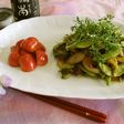 ピリ辛料理、つる豆と牛肉のコチジャン炒め