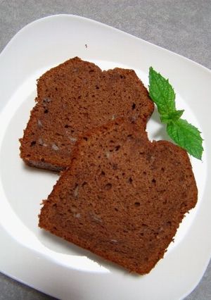 しっとりおいしいチョコバナナケーキ-レシピのメイン写真