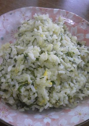 青しそとじゃこの炒飯♪-レシピのメイン写真