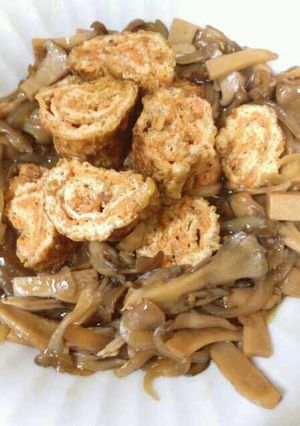 くるくるお揚げの中華あん-レシピのメイン写真