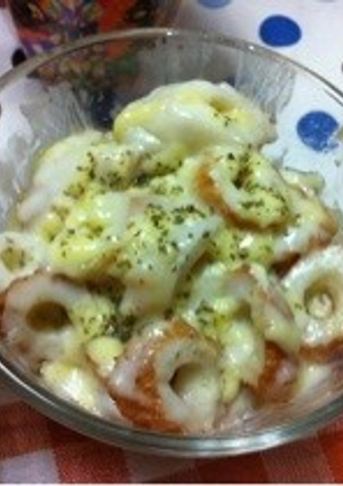 ちくわのマヨチーズ焼き-レシピのメイン写真