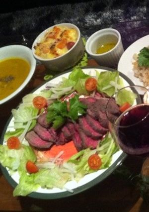 レンジで4分30秒ローストビーフ-レシピのメイン写真