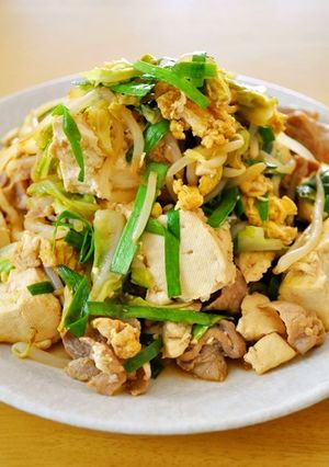 沖縄で食べた！豆腐チャンプルー-レシピのメイン写真