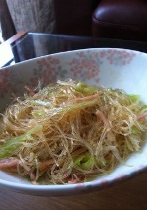 レンジで中華はるさめサラダ-レシピのメイン写真