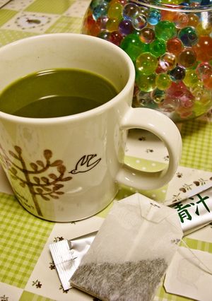 青汁ミルクティー-レシピのメイン写真