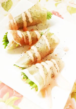 巻くだけ!チーズと生ハムの簡単おつまみ-レシピのメイン写真