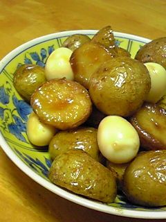 新じゃがとうずら卵の甘辛煮-レシピのメイン写真