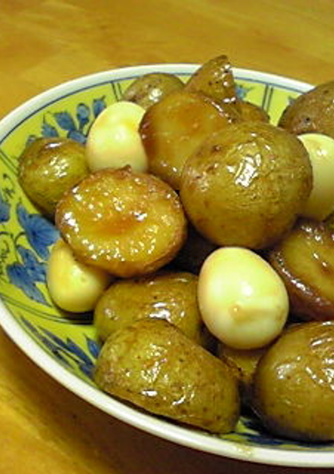 新じゃがとうずら卵の甘辛煮-レシピのメイン写真