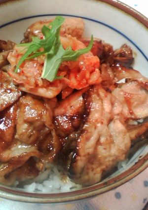 ハマっちゃう♪豚丼-レシピのメイン写真