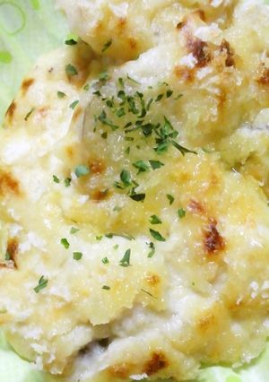 煮物リメーク☆簡単芋フレークグラタン風-レシピのメイン写真