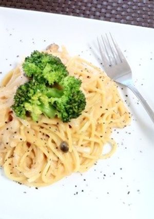 トマトクリームスパゲティ-レシピのメイン写真