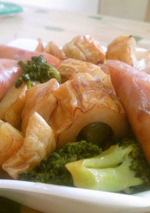 ＵＢＴのお好み焼きソース炒め☆-レシピのメイン写真