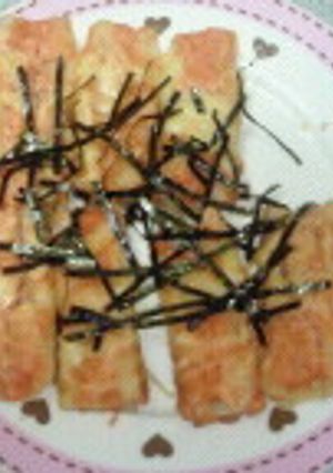 ちくわのWからし明太マヨチーズ焼き♪-レシピのメイン写真