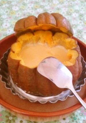 とろける♪なめらかかぼちゃプリン-レシピのメイン写真