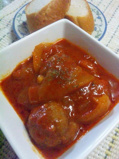 肉だんごのトマト煮-レシピのメイン写真