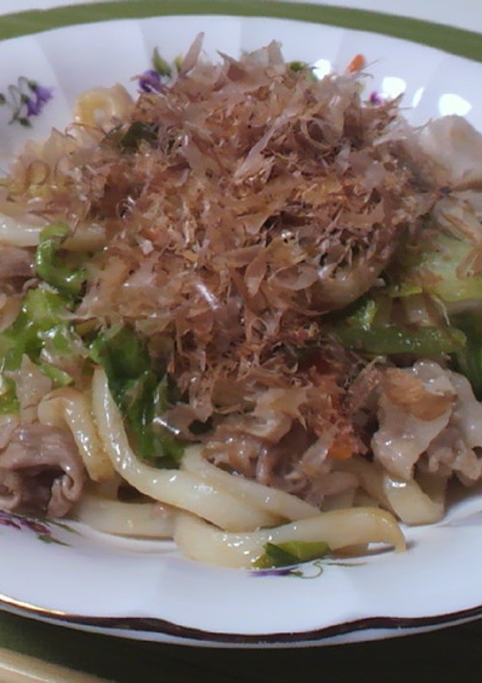 うちの焼きうどん-レシピのメイン写真