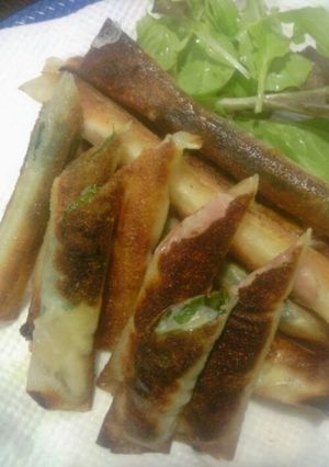 豚肉とシソとチーズのスティック春巻-レシピのメイン写真