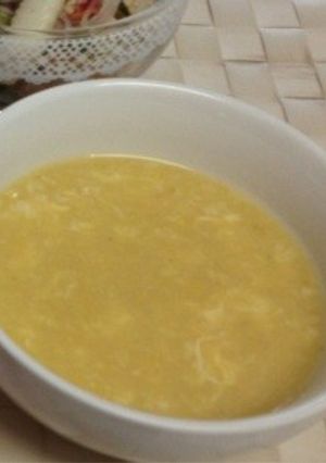 中華料理屋さんのコーンスープ-レシピのメイン写真