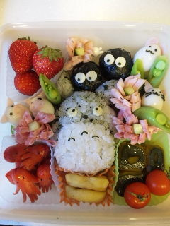 幼稚園お弁当 *トトロ* キャラ弁-レシピのメイン写真