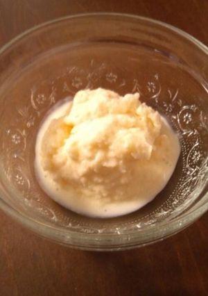 ジェラートバニラアイスクリーム♪-レシピのメイン写真