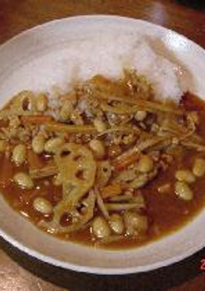 ファイバー強化☆根菜たっぷり和風カレー-レシピのメイン写真