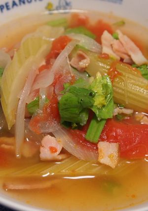 セロリまるごとスープ-レシピのメイン写真